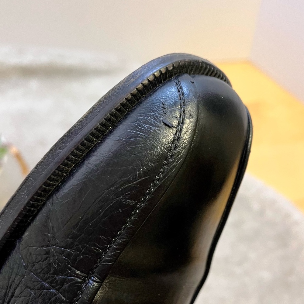 Magnanni Black Leather Oxfords - Picture 14 of 14